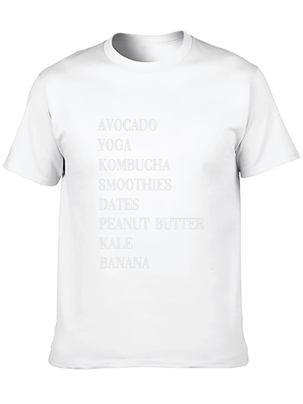 Healthy Lifestyle Black Graphic T-Shirt product image 7