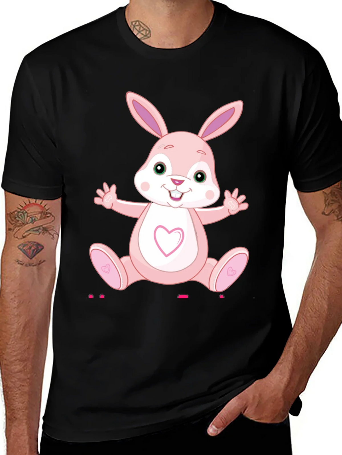 Bunny Heart Graphic Tee product image 1