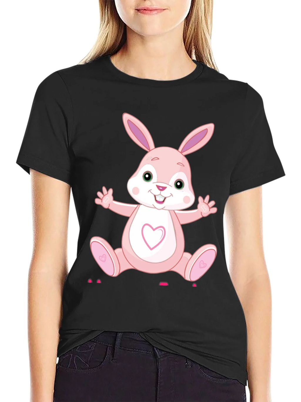 Bunny Heart Graphic Tee product image 2