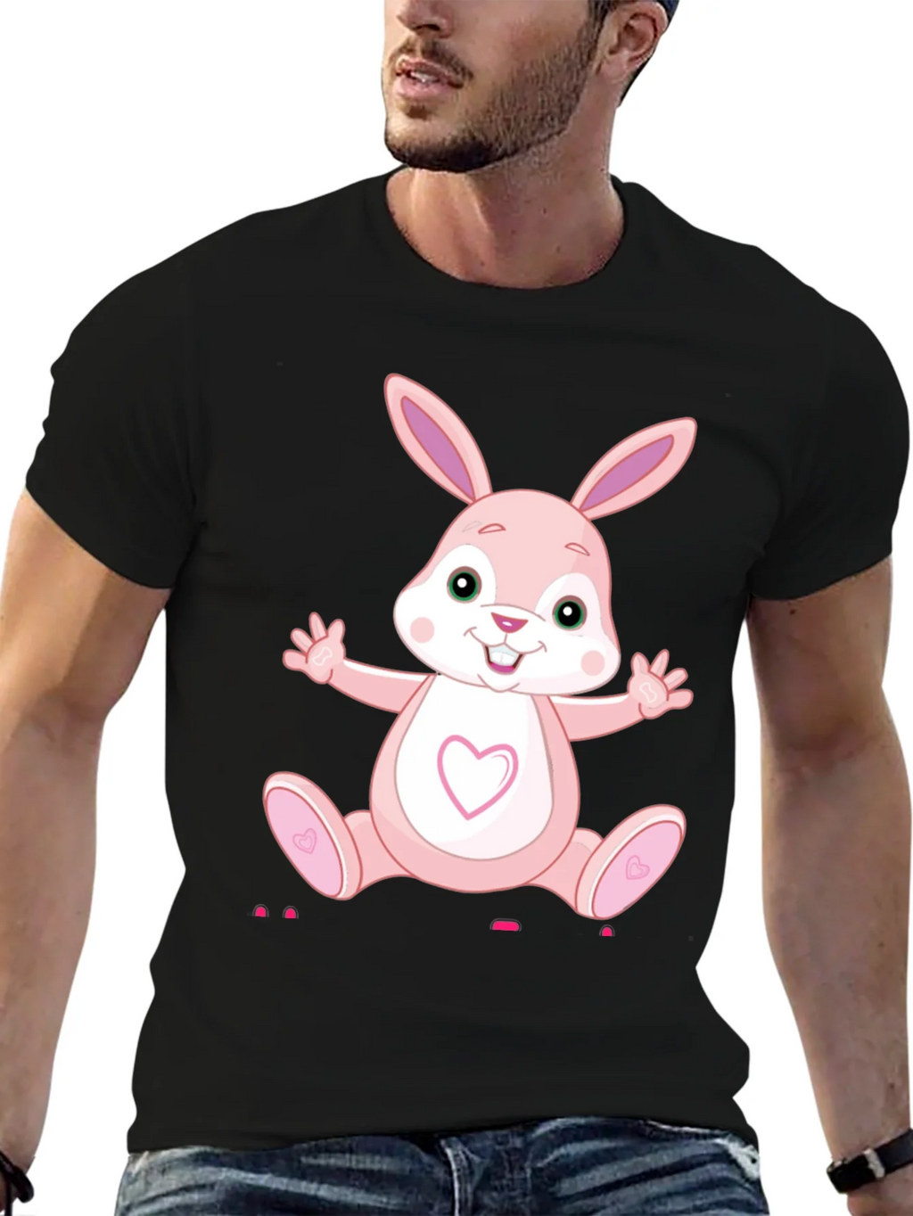 Bunny Heart Graphic Tee product image 5