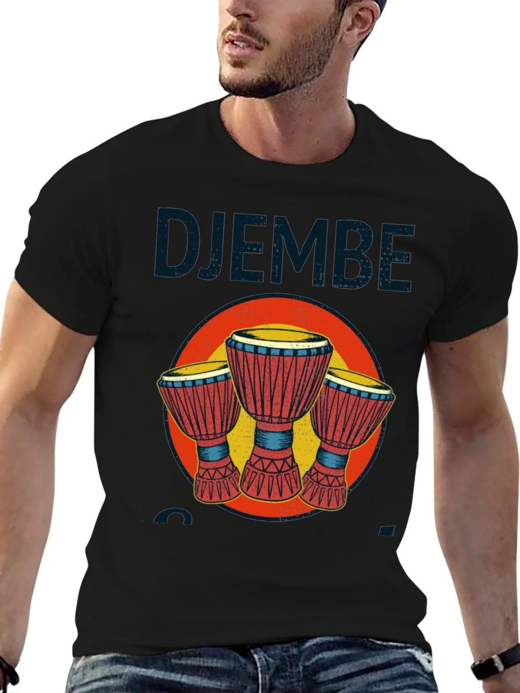 Djembe Drum Graphic T-Shirt - Music Lover Tee product image 6