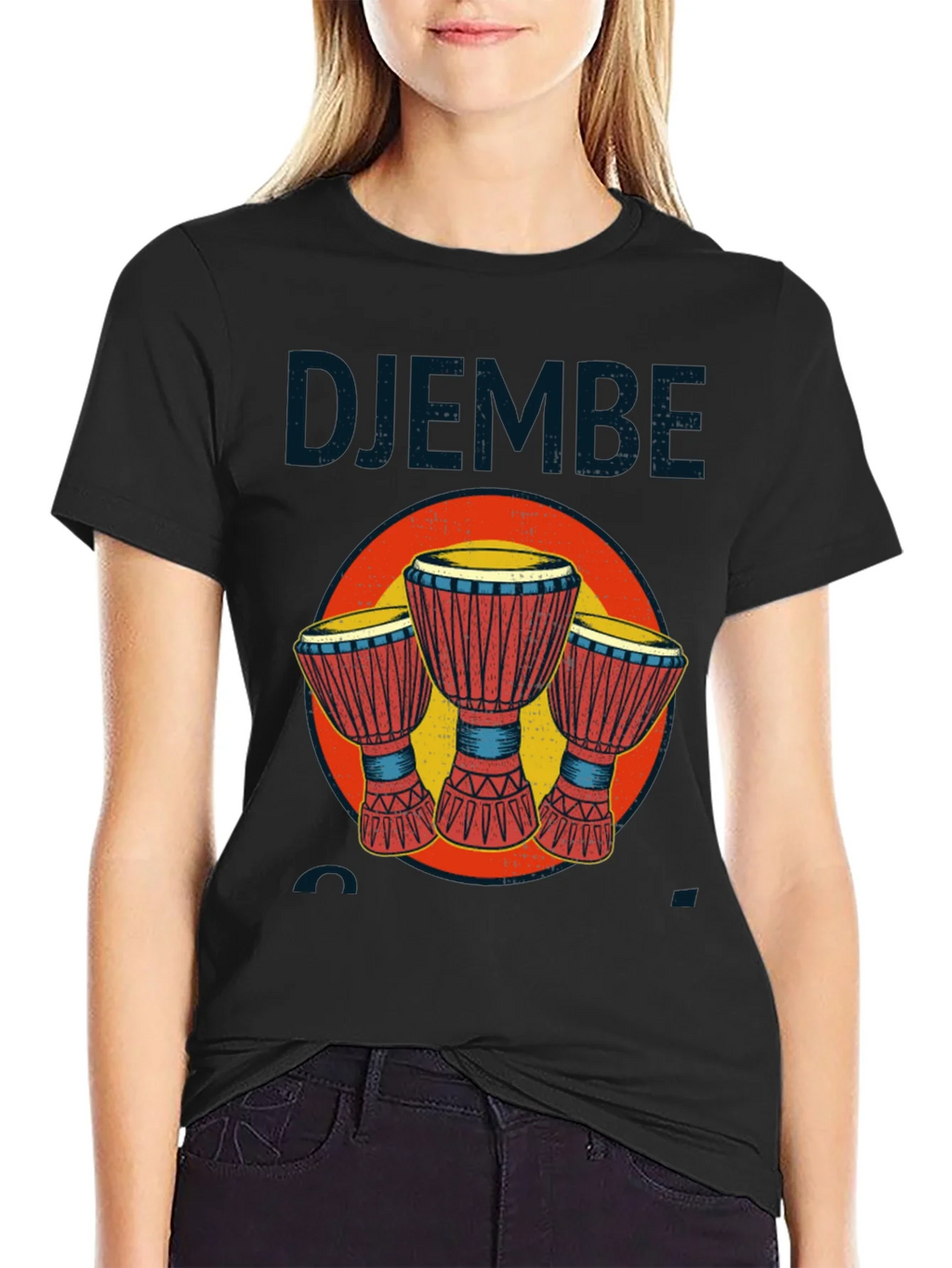 Djembe Drum Graphic T-Shirt - Music Lover Tee product image 2