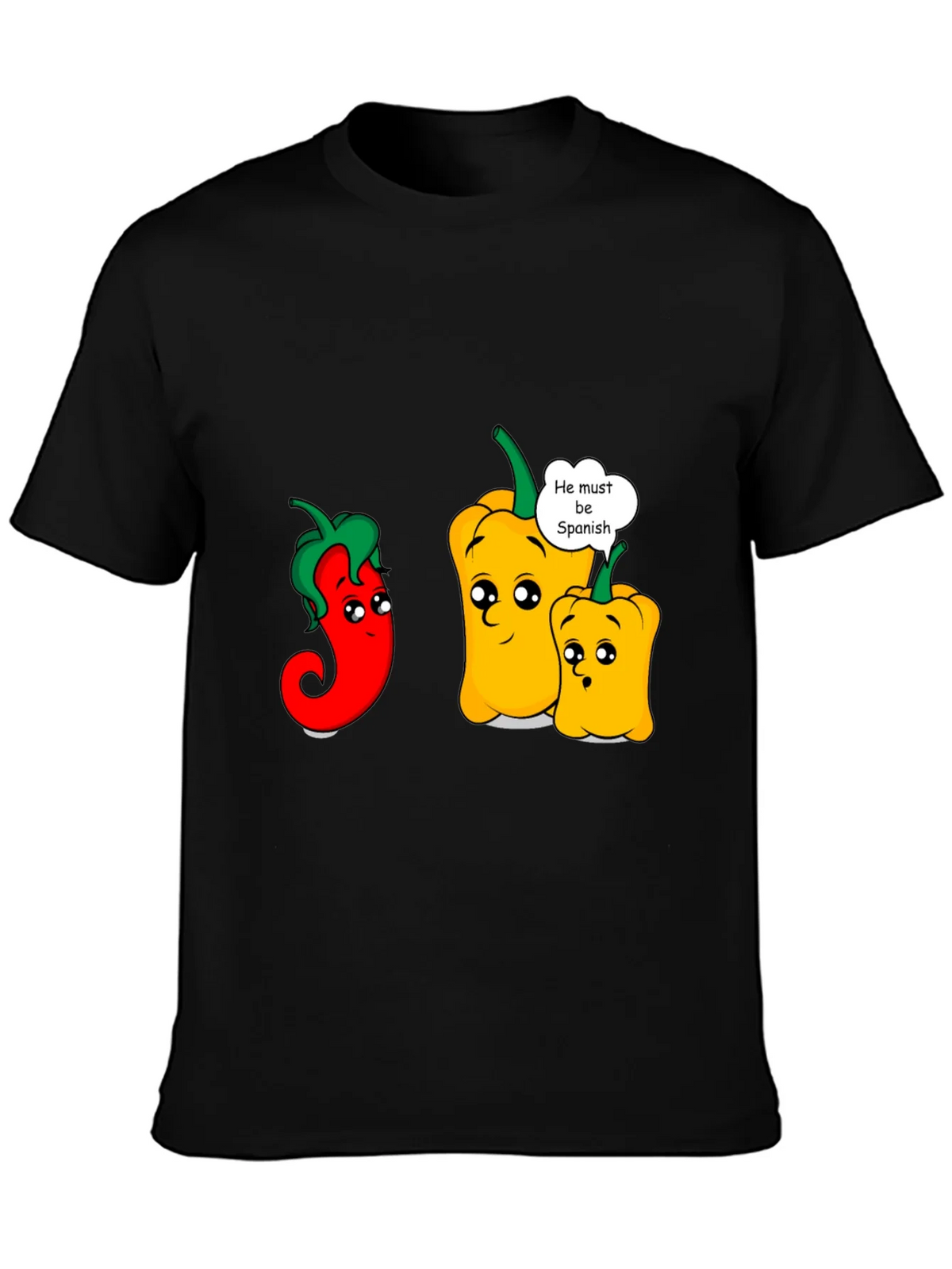 Funny Spanish Pepper Graphic T-Shirt product image 2