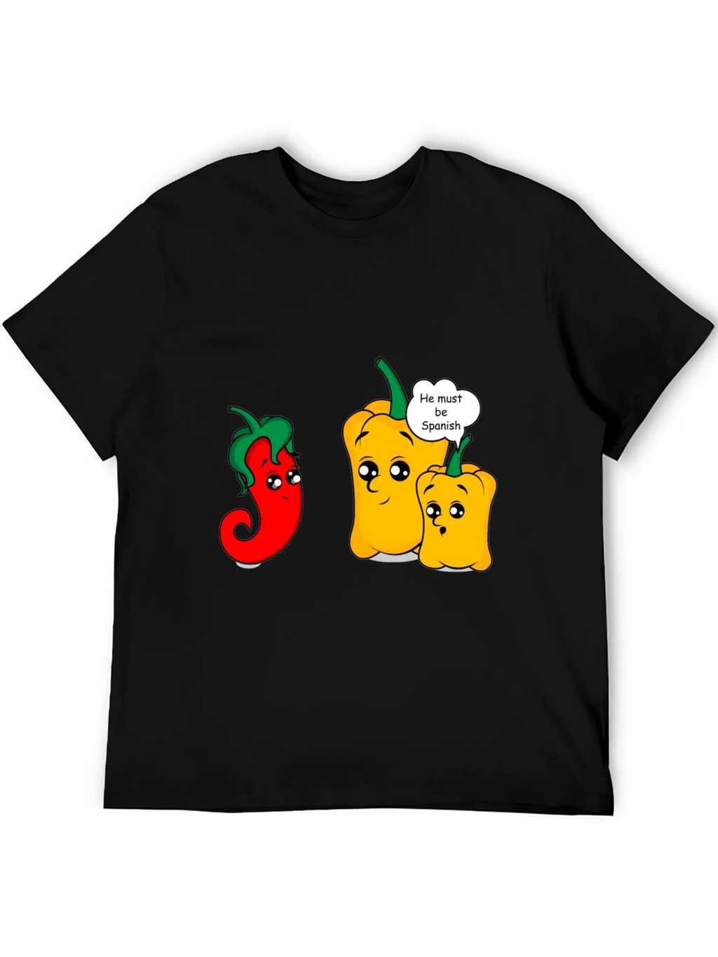 Funny Spanish Pepper Graphic T-Shirt product image 3