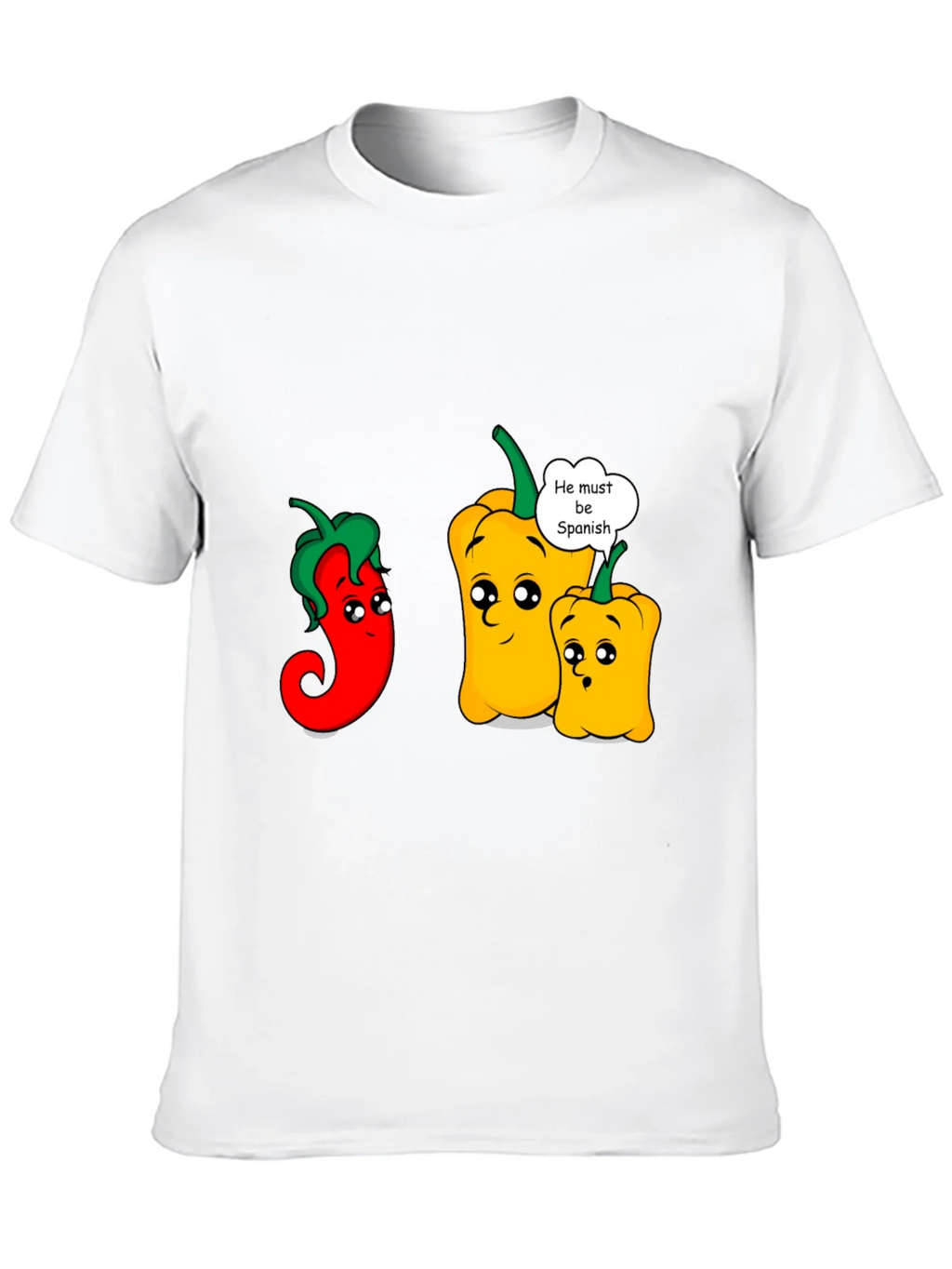 Funny Spanish Pepper Graphic T-Shirt product image 7