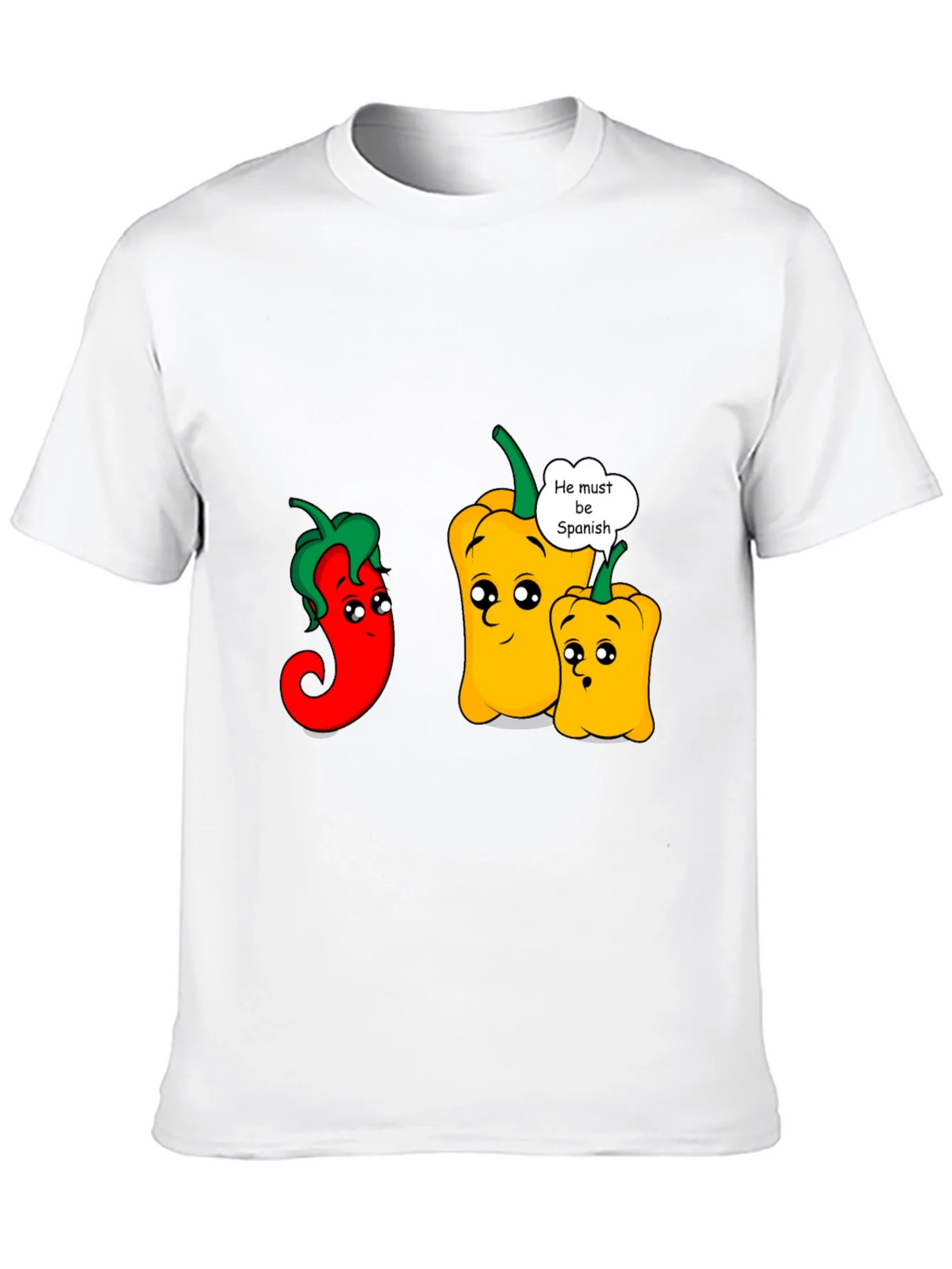 Funny Spanish Pepper Graphic T-Shirt product image 7