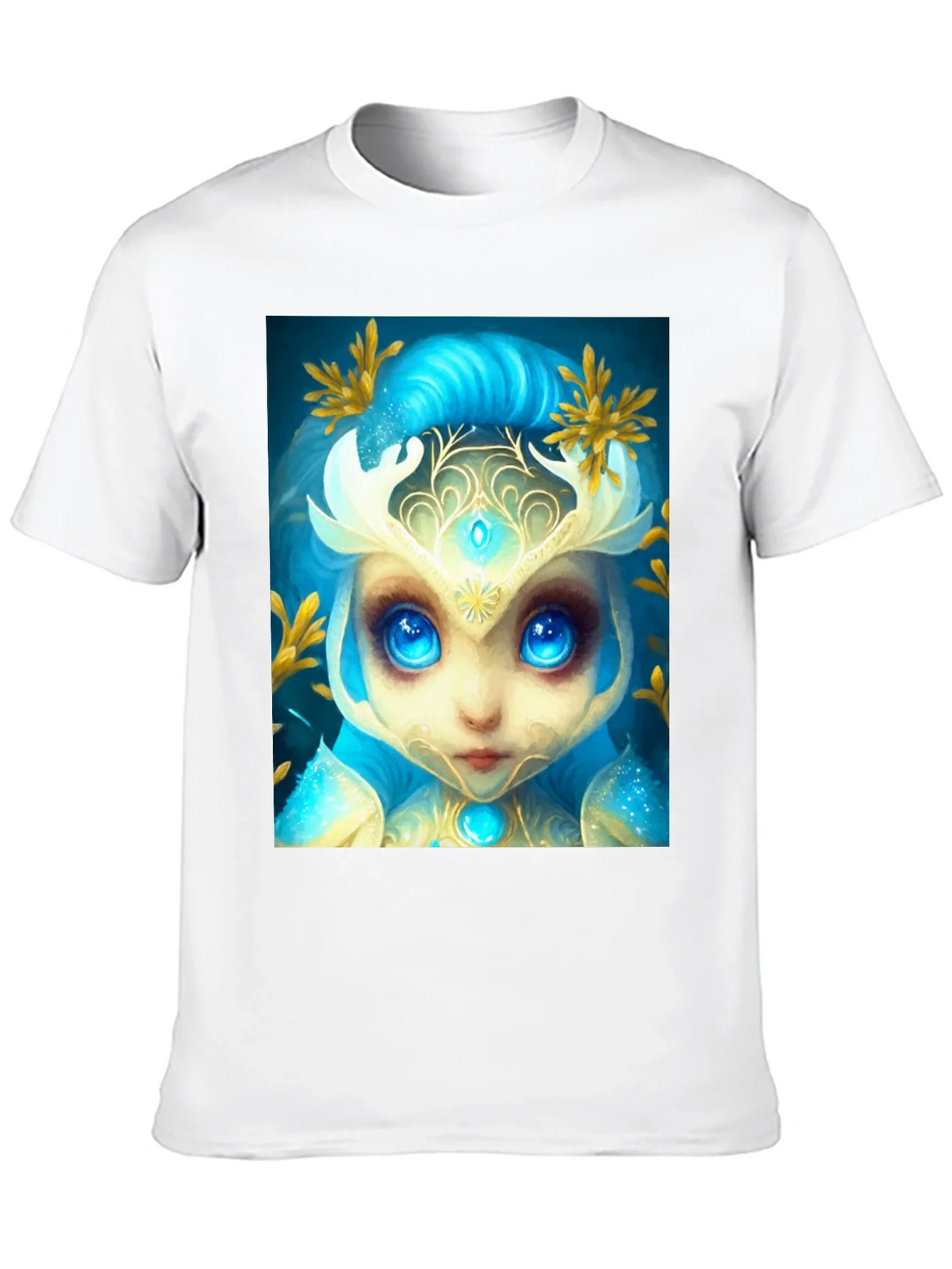 Mystical Creature Graphic Tee - Black Cotton Blend product image 8
