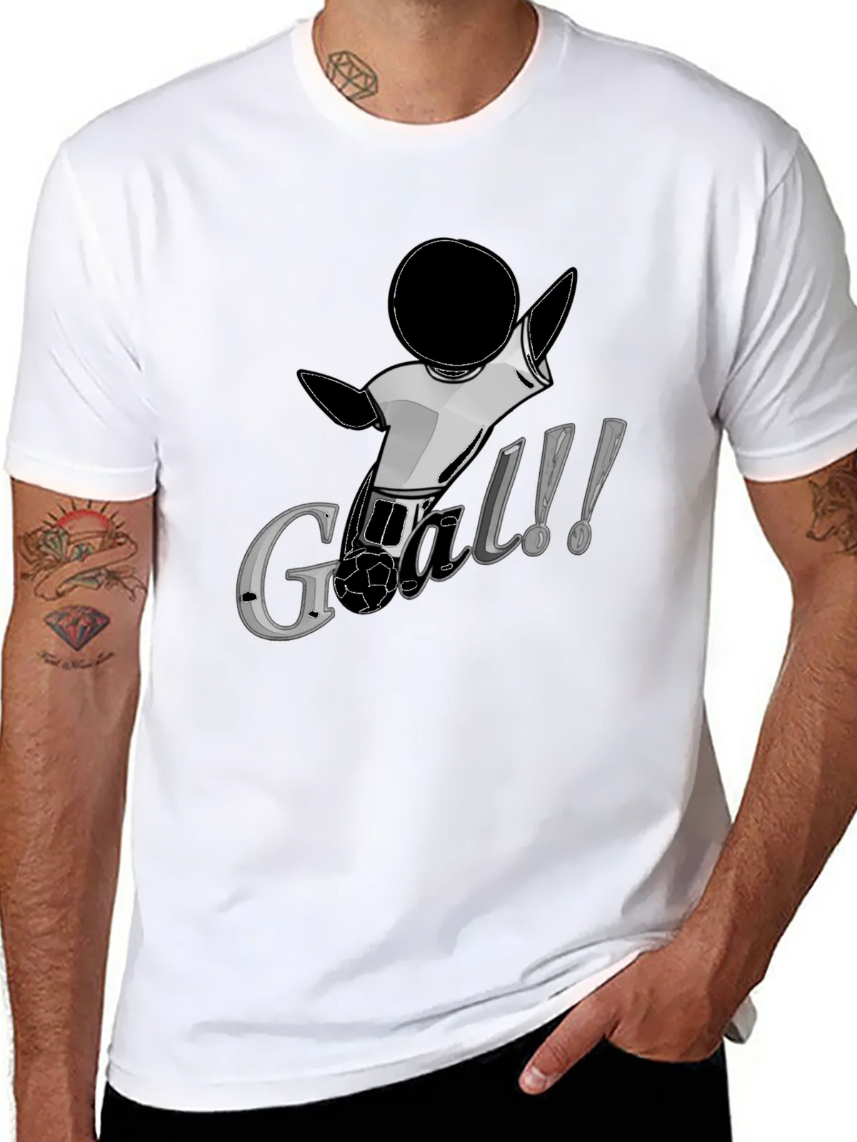 Goal! Graphic T-Shirt - Sporty Design product image 6