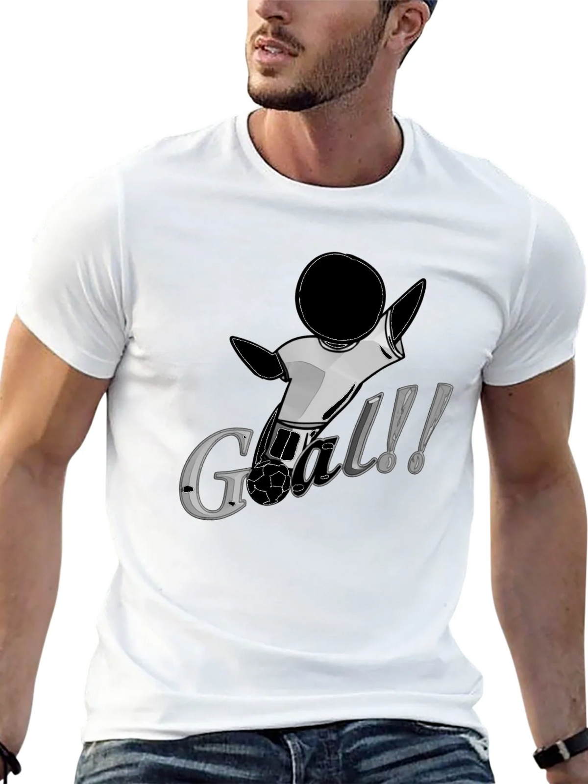 Goal! Graphic T-Shirt - Sporty Design product image 11