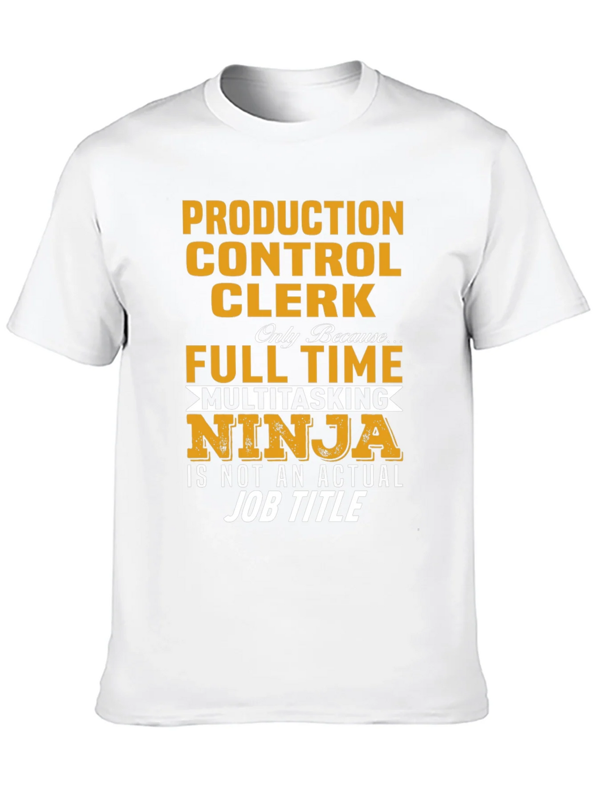 Production Control Clerk Ninja T-Shirt product image 9