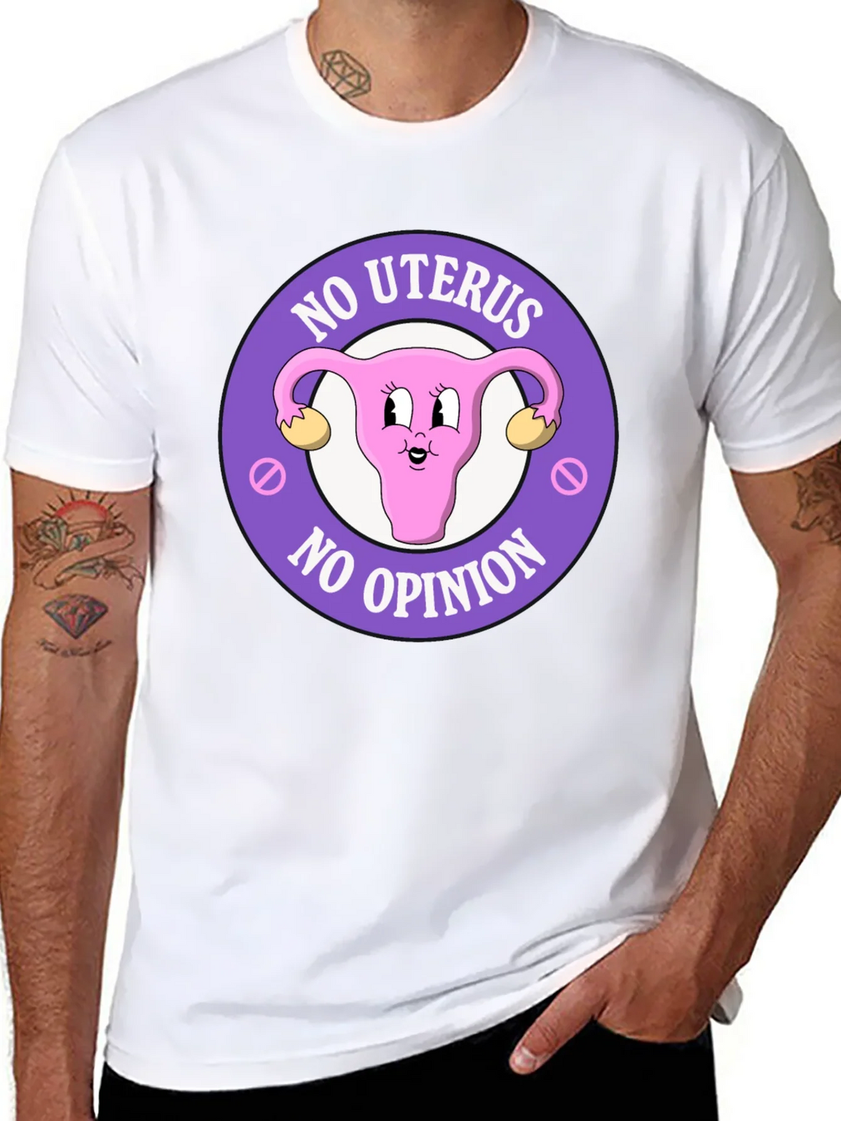 No Uterus No Opinion Graphic Tee product image 7