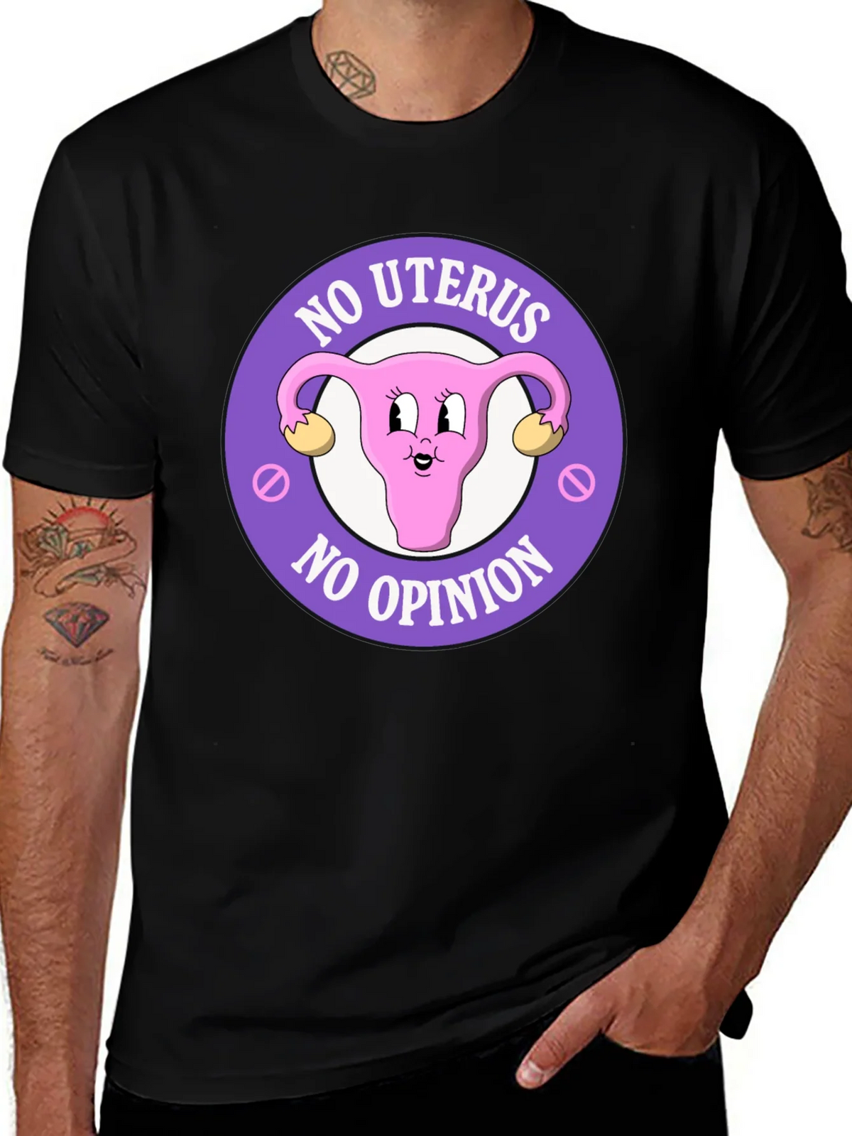 No Uterus No Opinion Graphic Tee product image 1