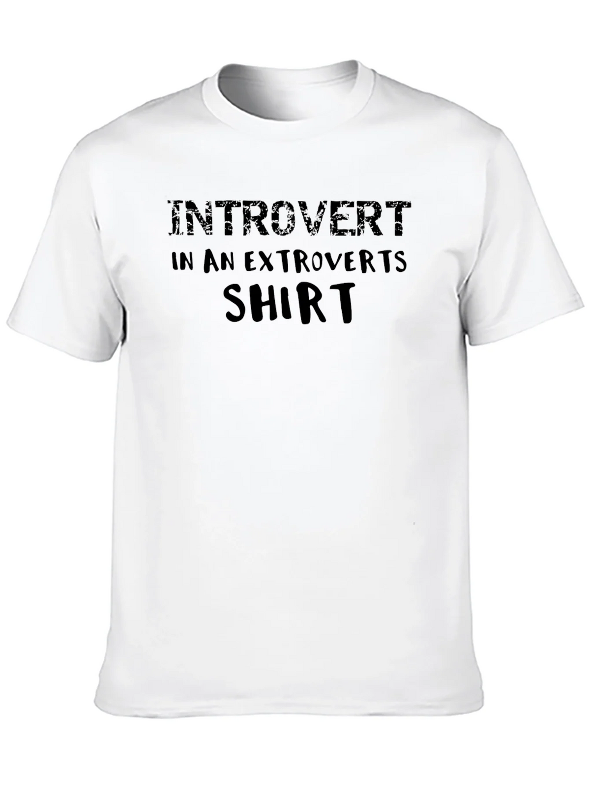 Introvert in an Extroverts Shirt - Funny Graphic Tee product image 9