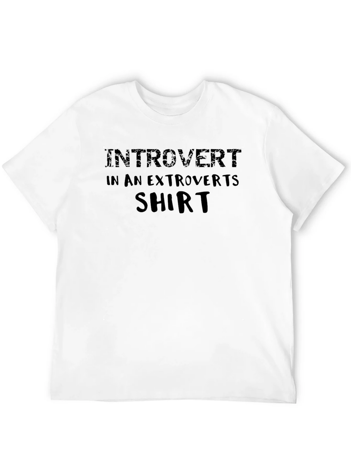 Introvert in an Extroverts Shirt - Funny Graphic Tee product image 11