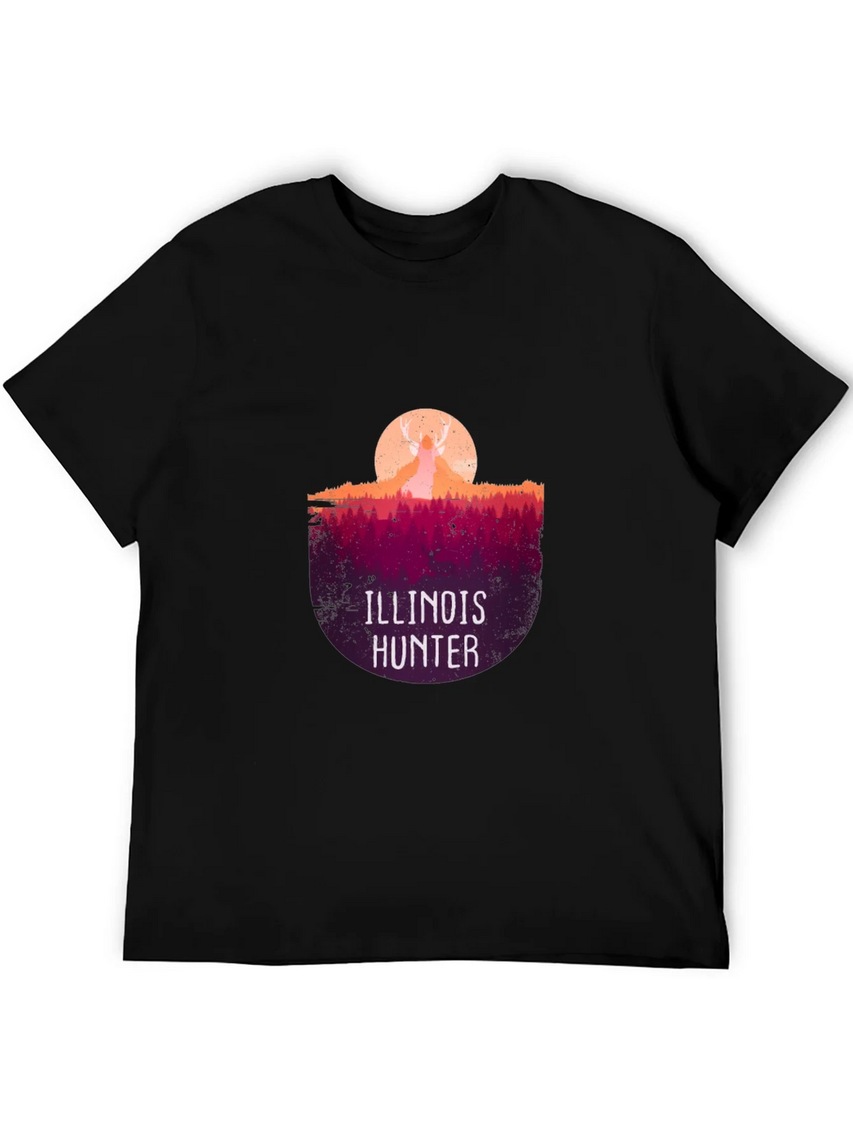 Illinois Hunter Graphic T-Shirt product image 3