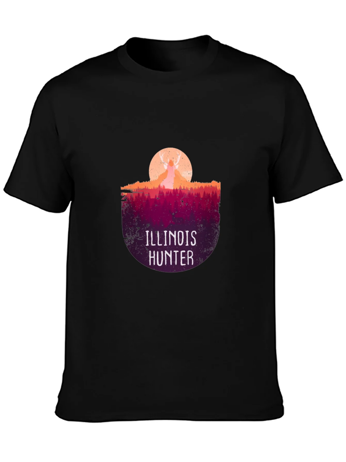 Illinois Hunter Graphic T-Shirt product image 2