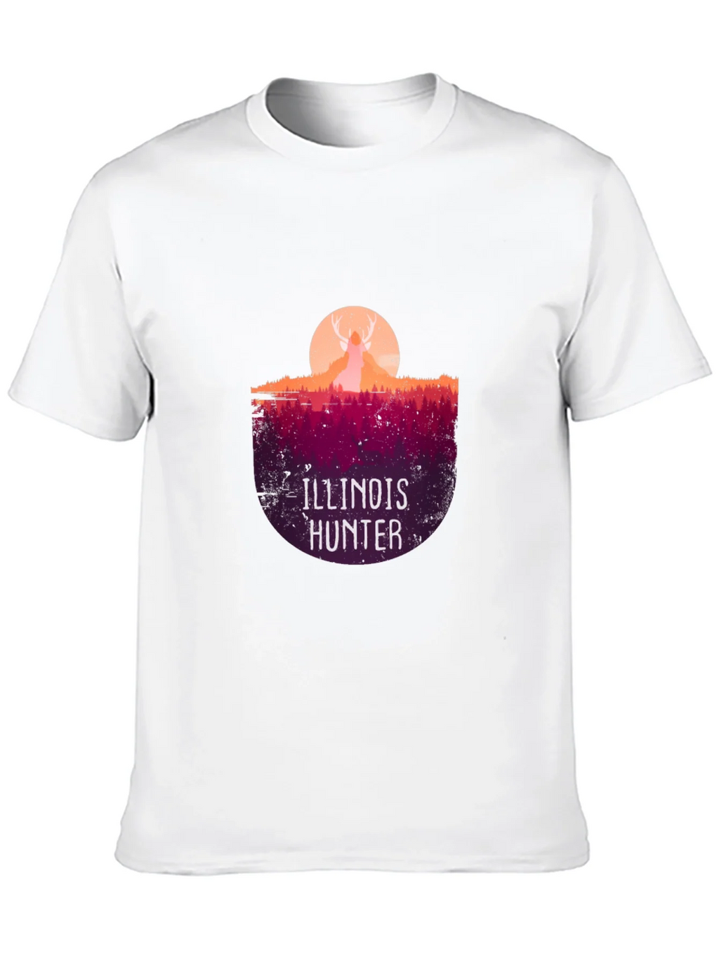 Illinois Hunter Graphic T-Shirt product image 7