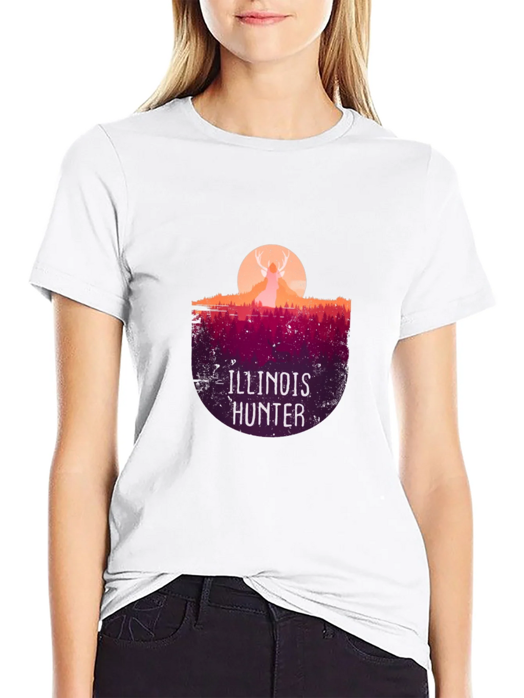 Illinois Hunter Graphic T-Shirt product image 6