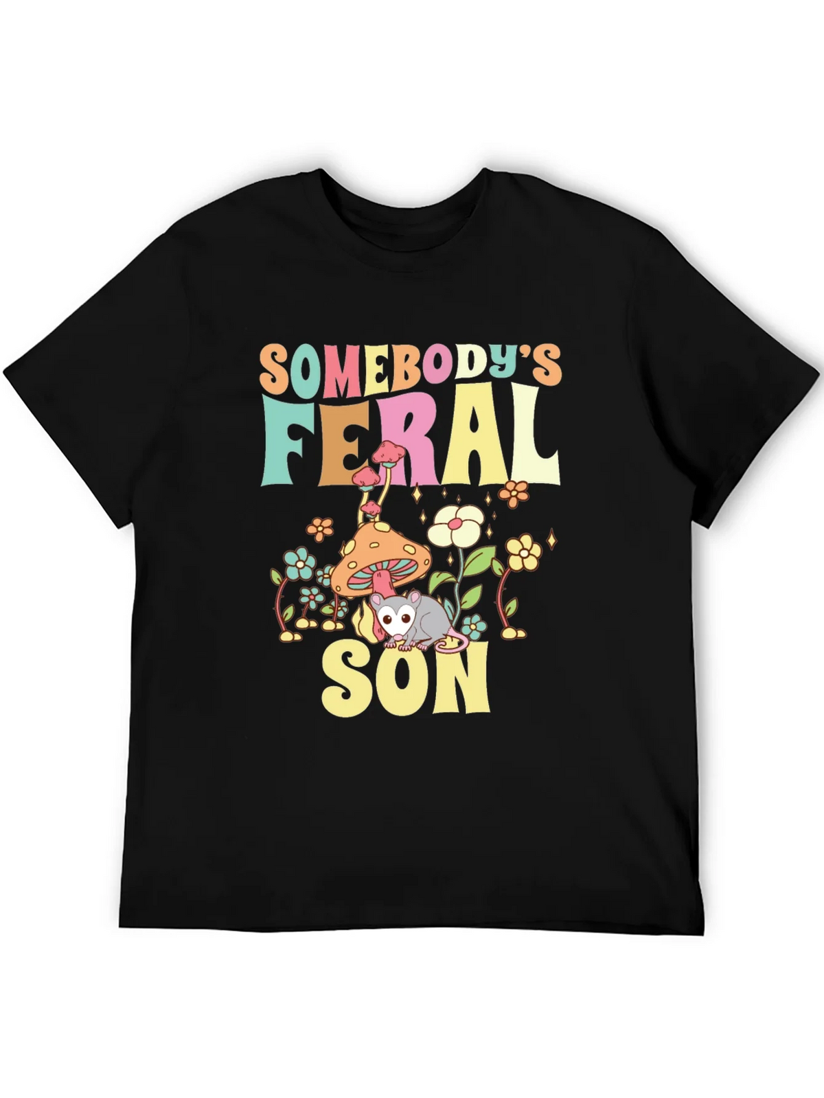 Somebodys Feral Son T-Shirt product image 5