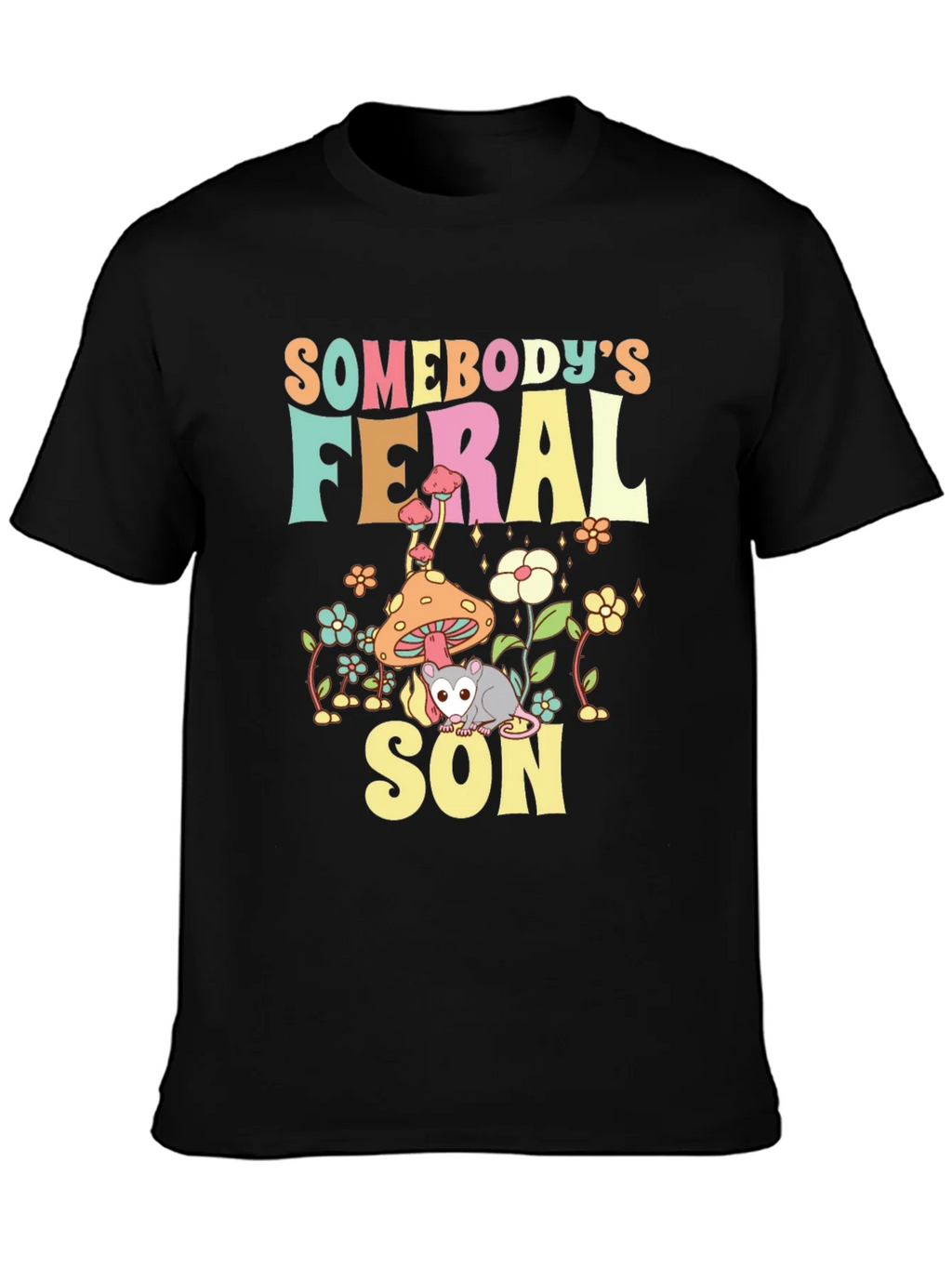 Somebodys Feral Son T-Shirt product image 3
