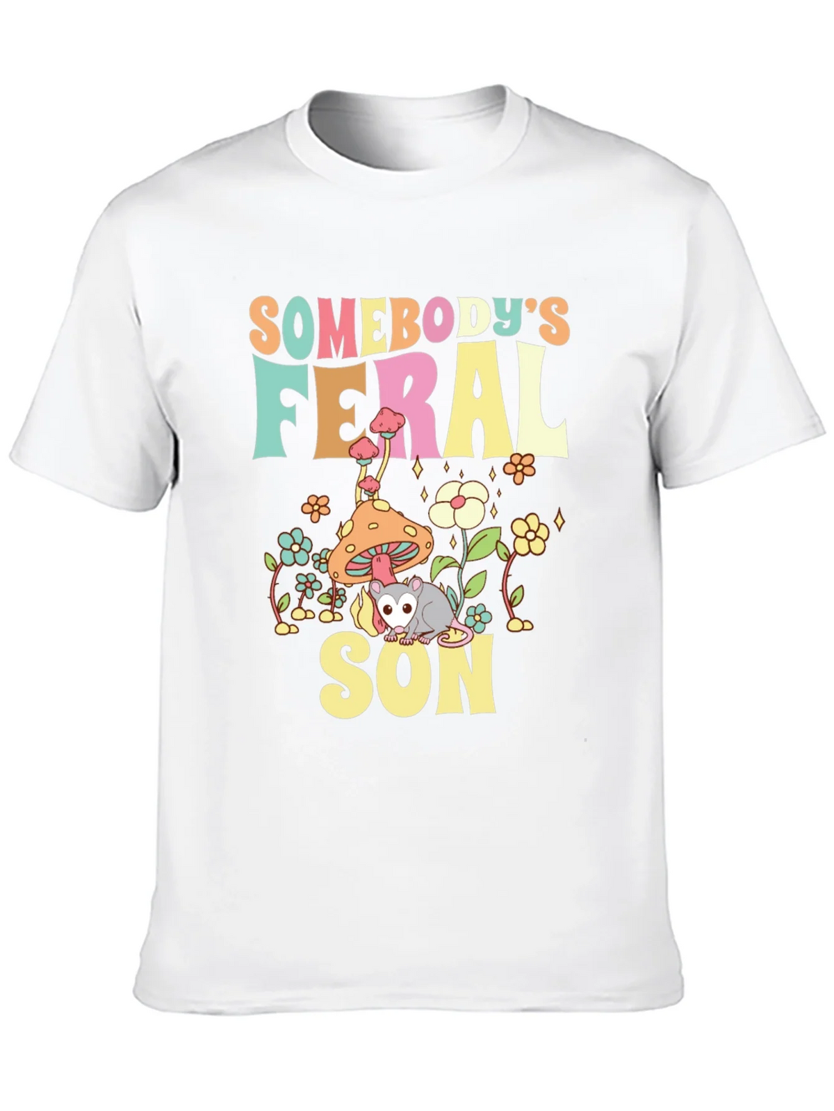Somebodys Feral Son T-Shirt product image 9