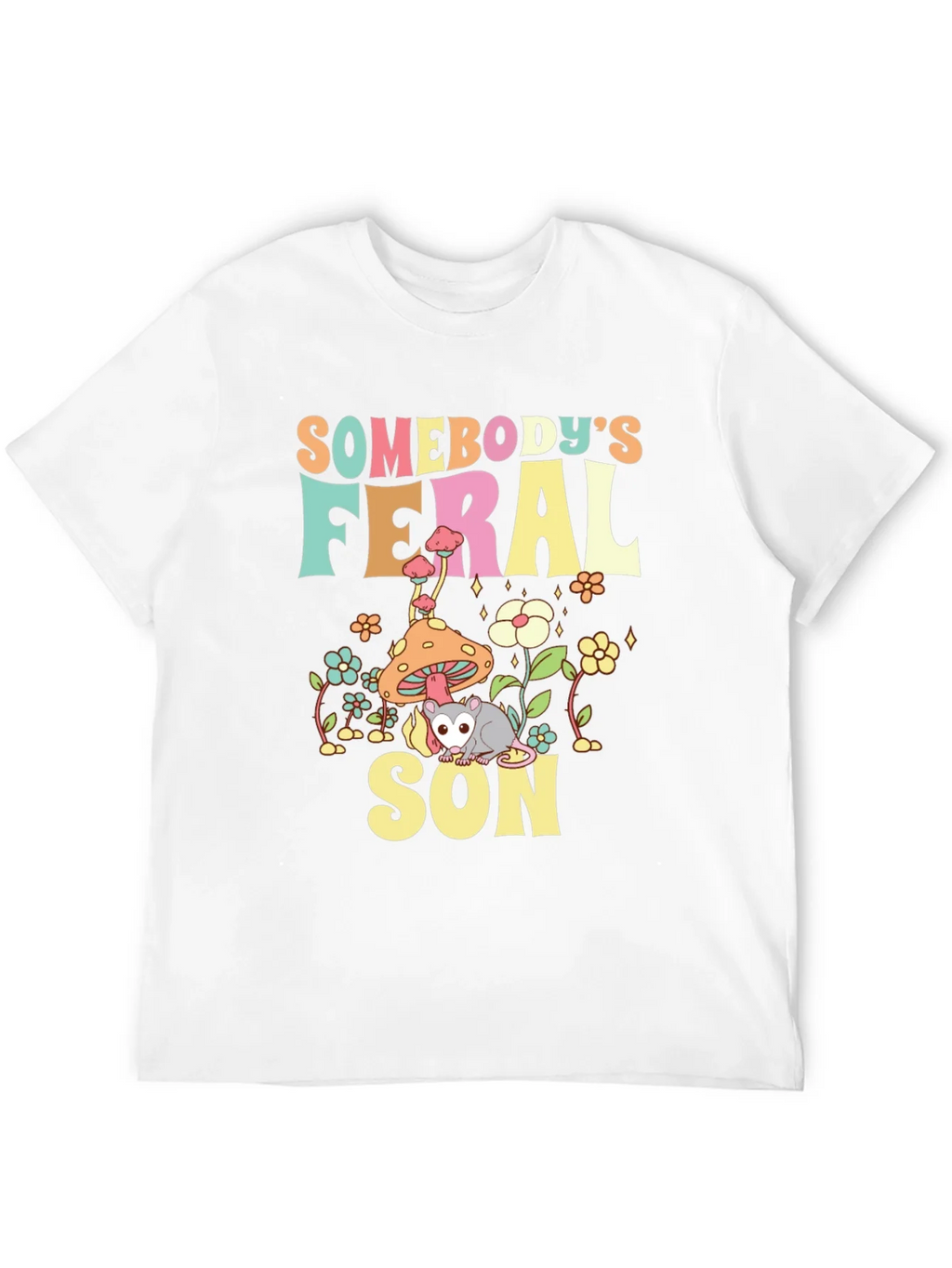 Somebodys Feral Son T-Shirt product image 11
