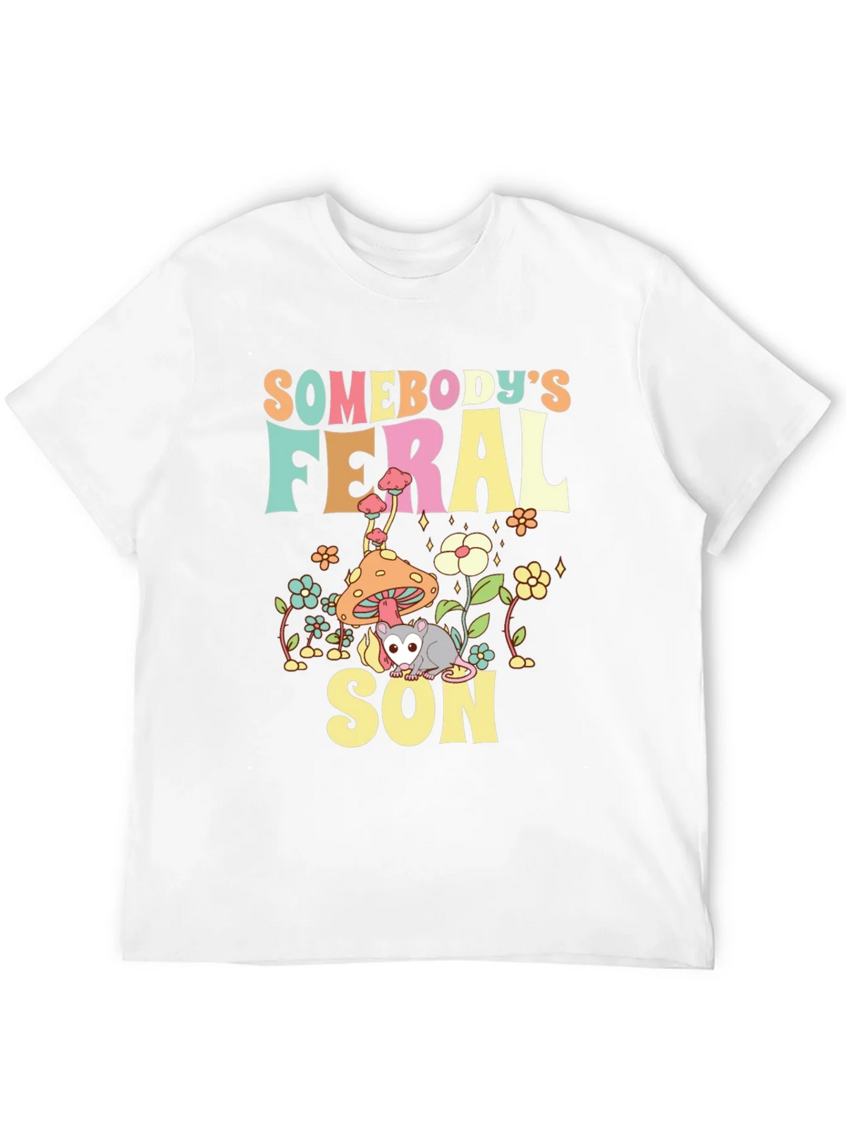 Somebodys Feral Son T-Shirt product image 11