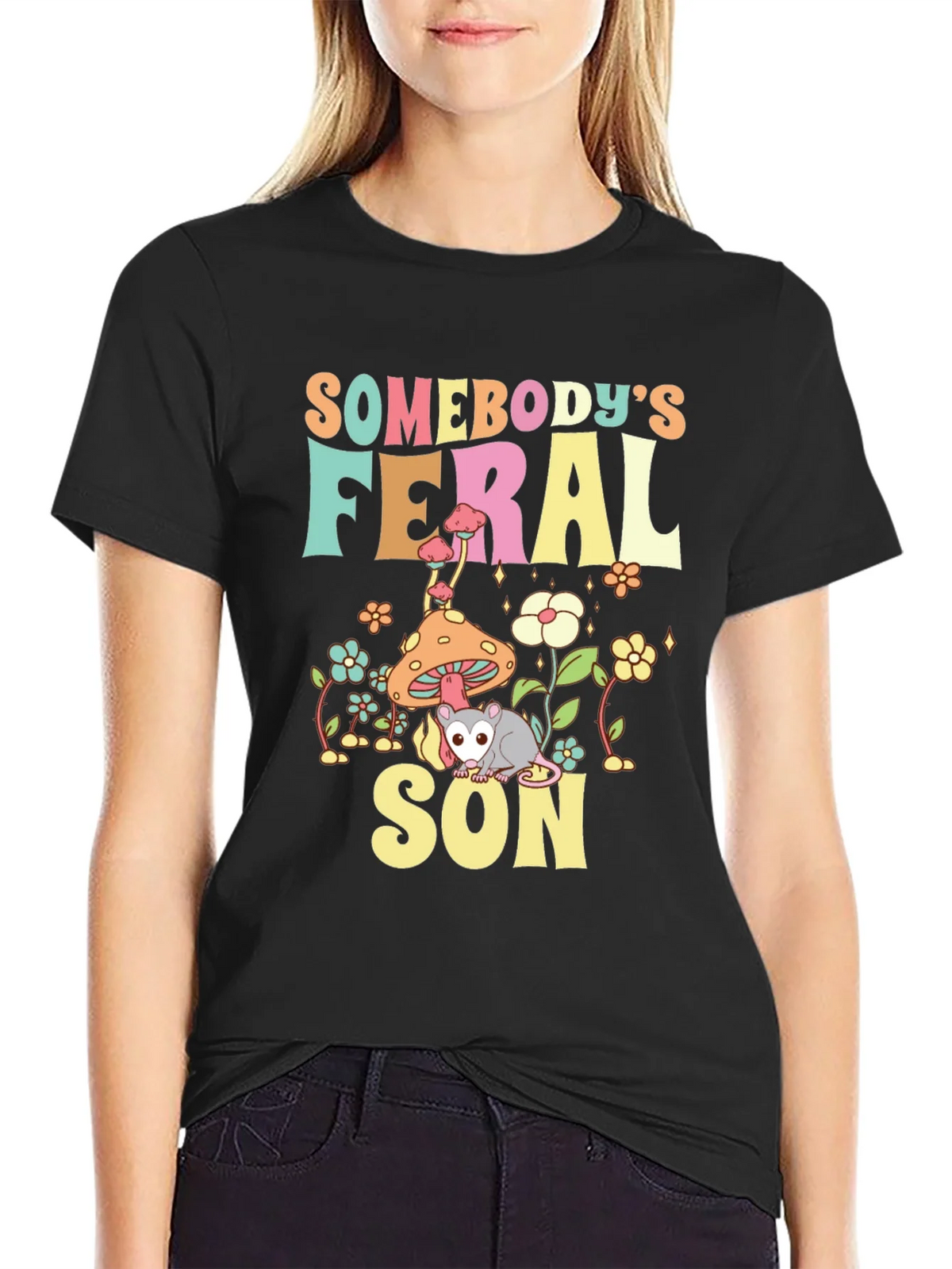 Somebodys Feral Son T-Shirt product image 2