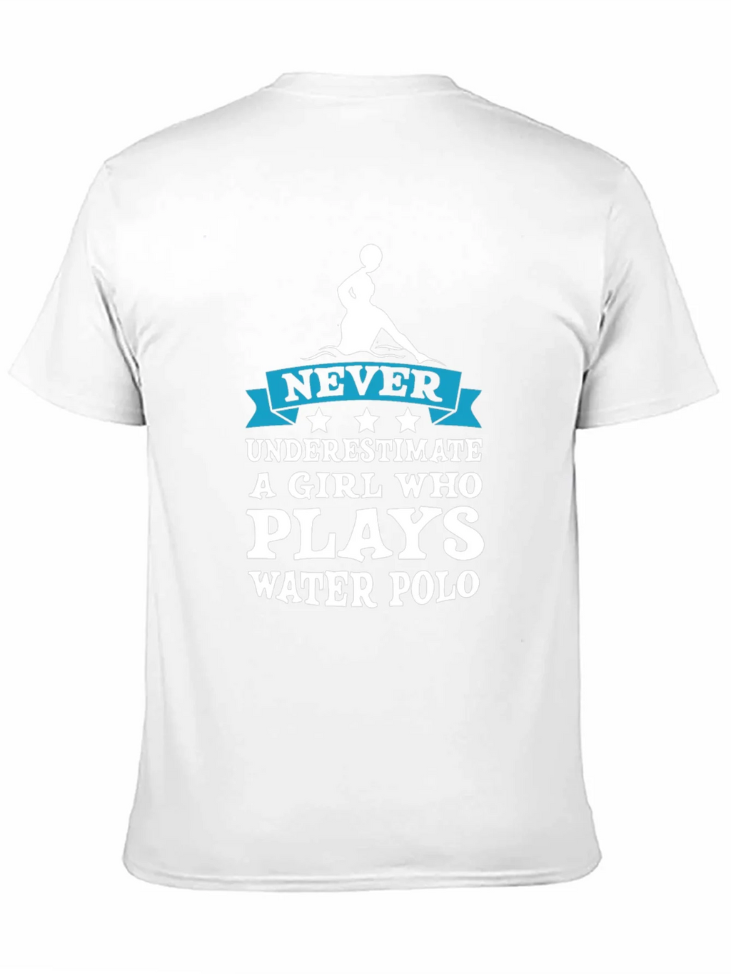 Never Underestimate Water Polo Girl T-Shirt product image 10