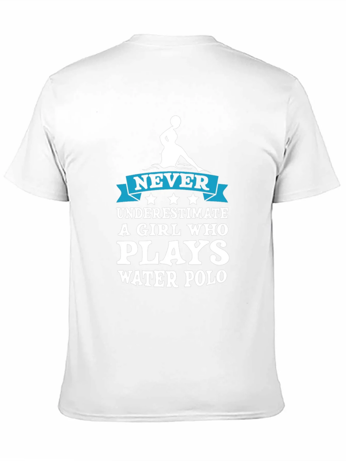Never Underestimate Water Polo Girl T-Shirt product image 10