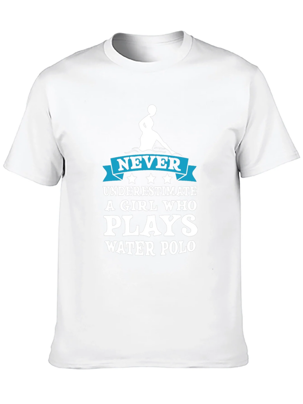 Never Underestimate Water Polo Girl T-Shirt product image 9