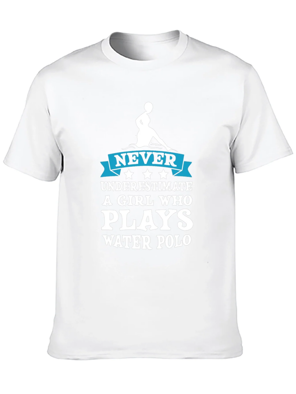 Never Underestimate Water Polo Girl T-Shirt product image 9