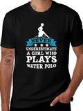 Never Underestimate Water Polo Girl T-Shirt product image 1