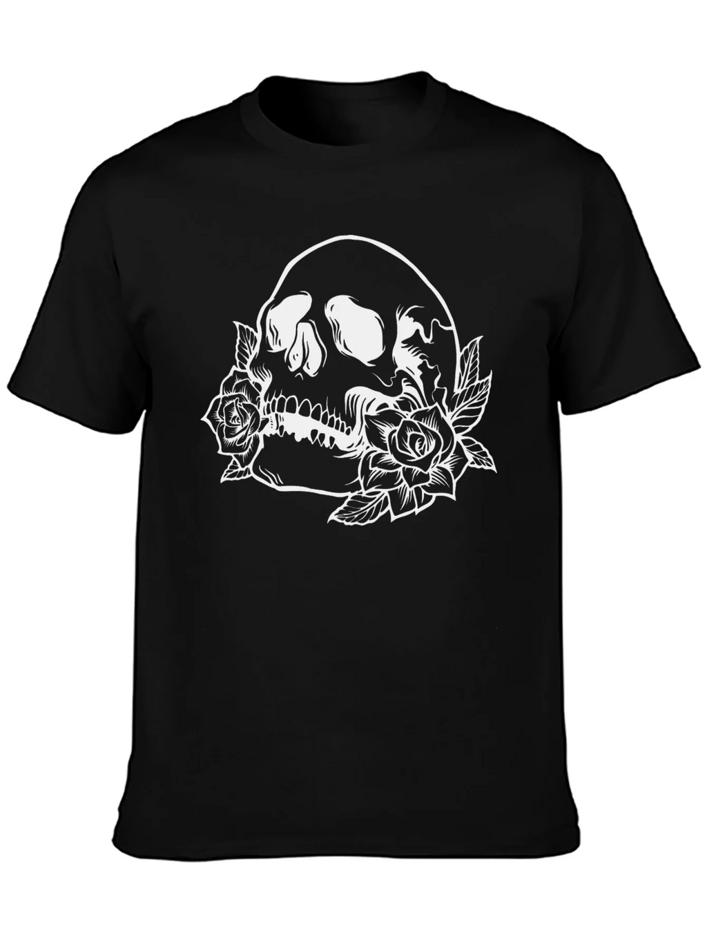 Skull & Roses Graphic T-Shirt product image 1