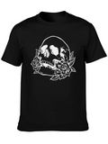 Skull & Roses Graphic T-Shirt product image 1
