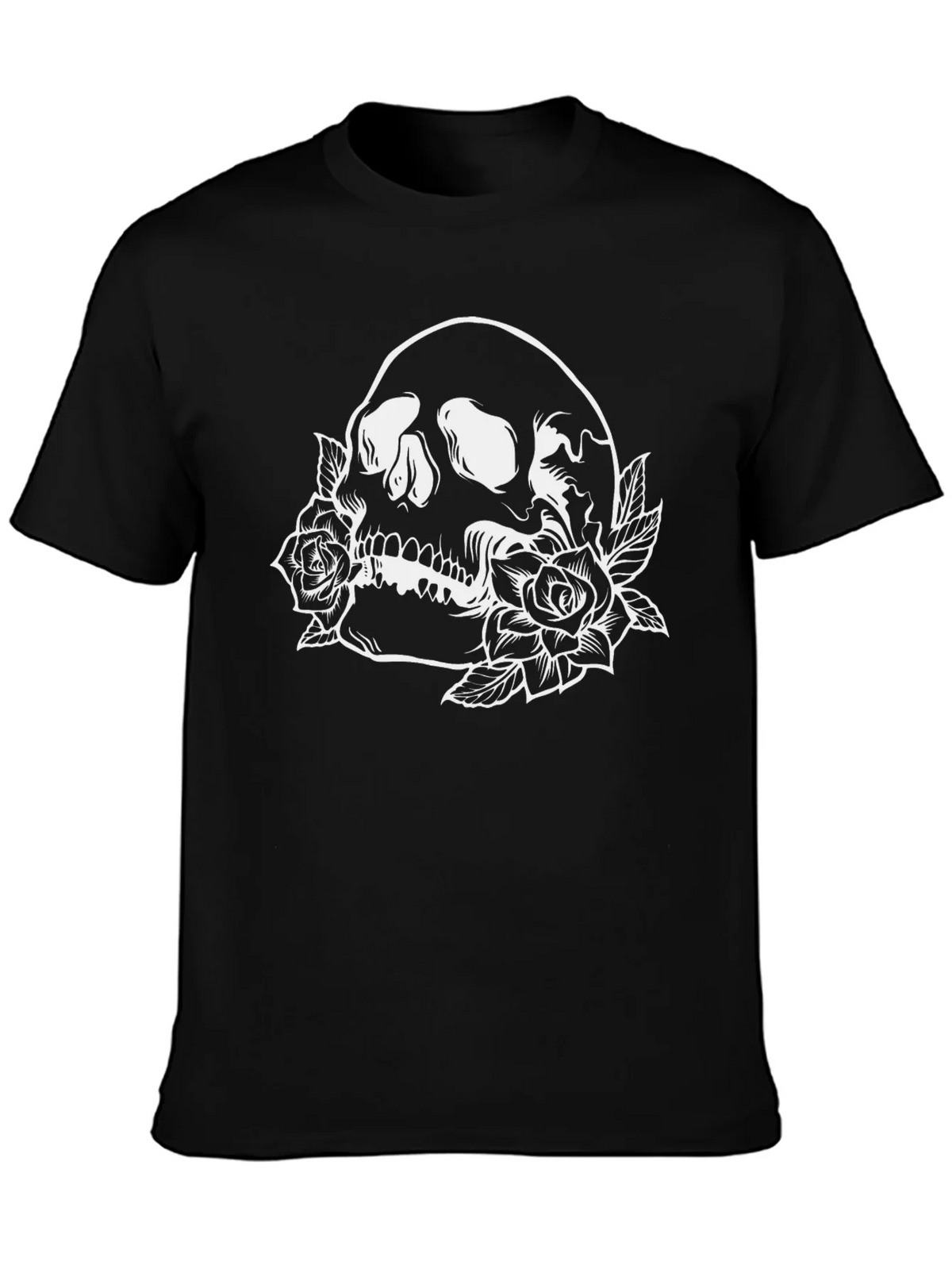 Skull & Roses Graphic T-Shirt product image 1
