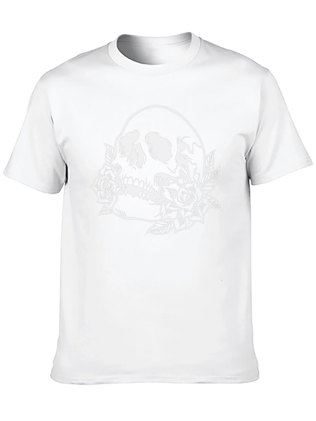 Skull & Roses Graphic T-Shirt product image 4