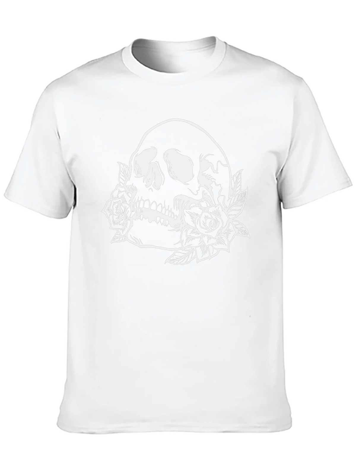 Skull & Roses Graphic T-Shirt product image 4