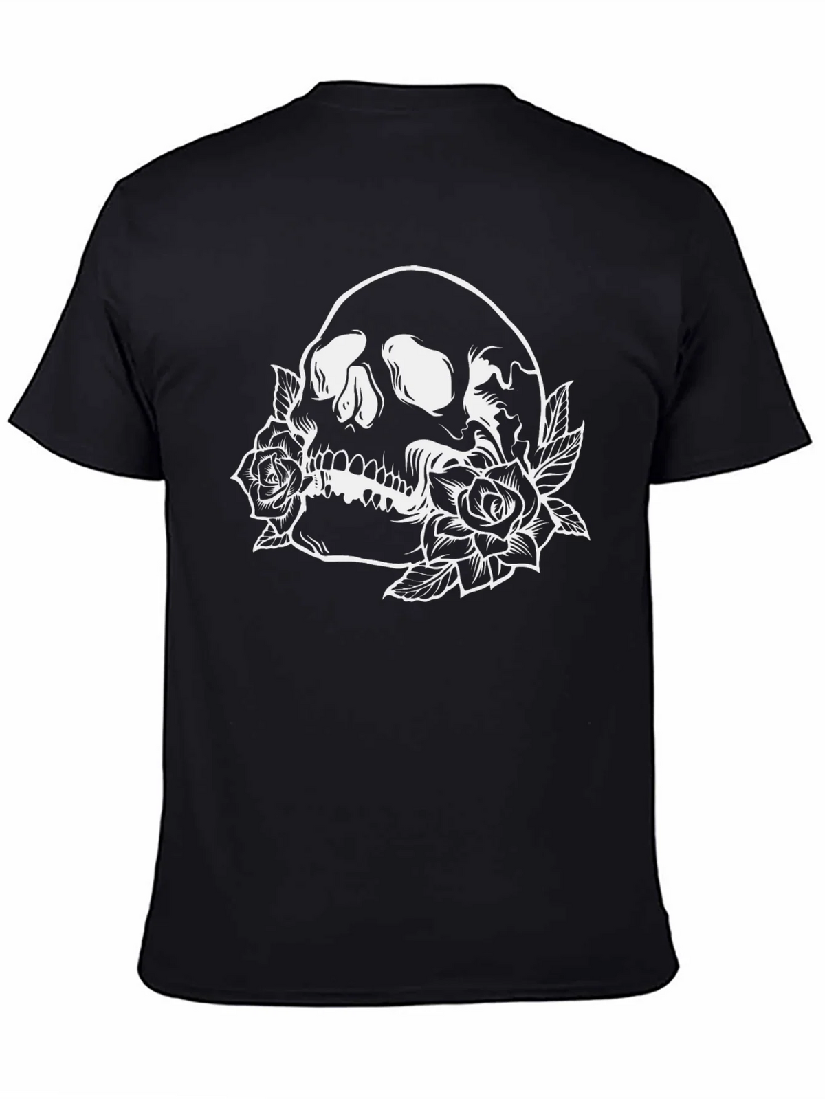 Skull & Roses Graphic T-Shirt product image 2