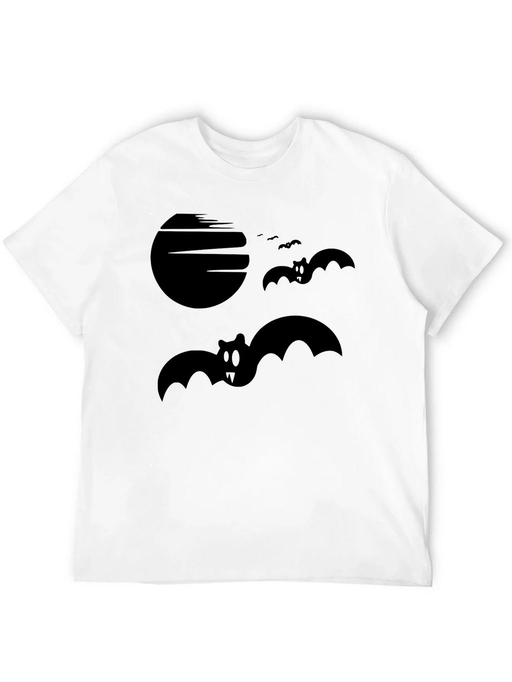 Spooky Bats Graphic Tee - Halloween Style Shirt product image 9