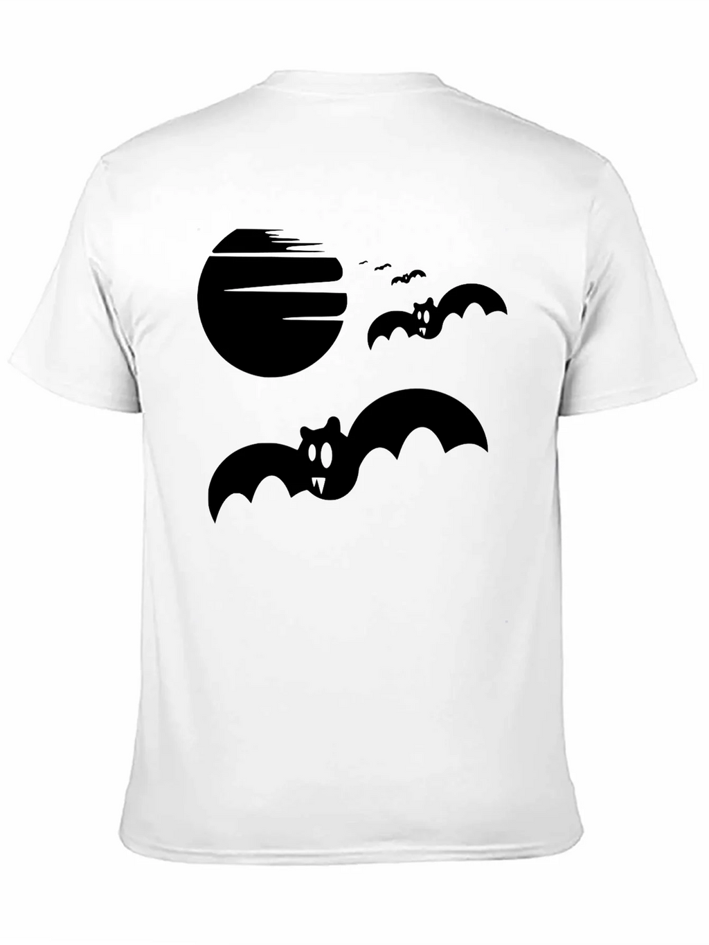 Spooky Bats Graphic Tee - Halloween Style Shirt product image 8