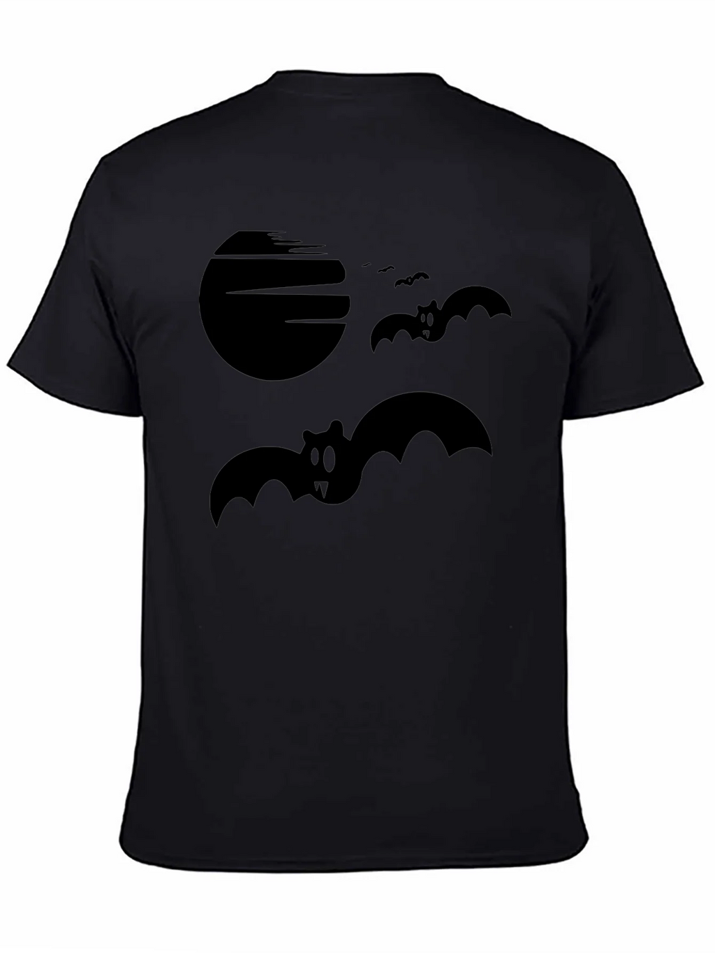 Spooky Bats Graphic Tee - Halloween Style Shirt product image 3