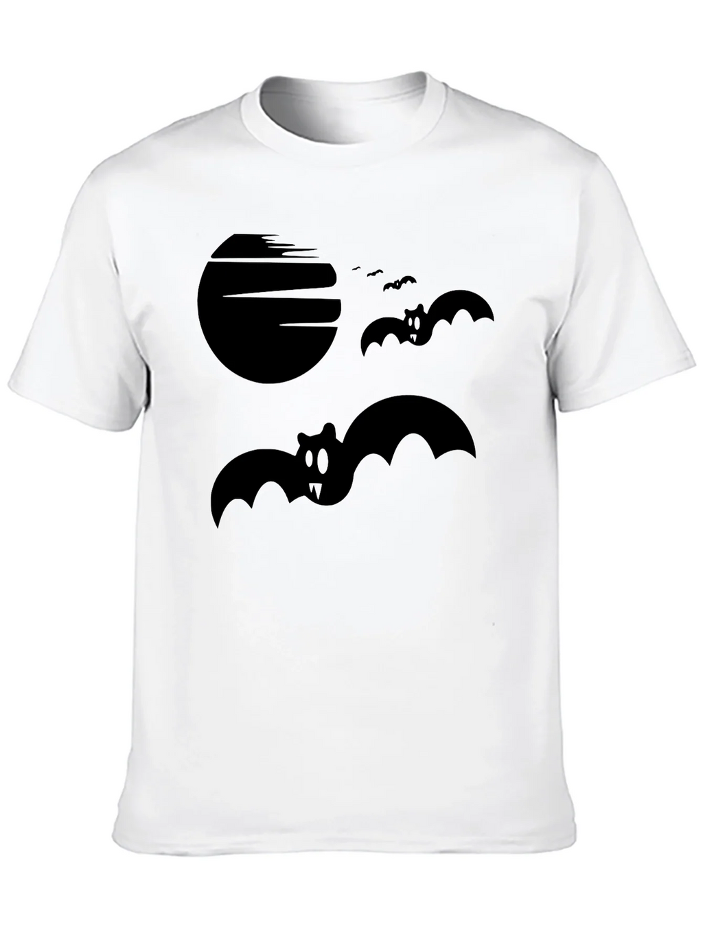 Spooky Bats Graphic Tee - Halloween Style Shirt product image 7