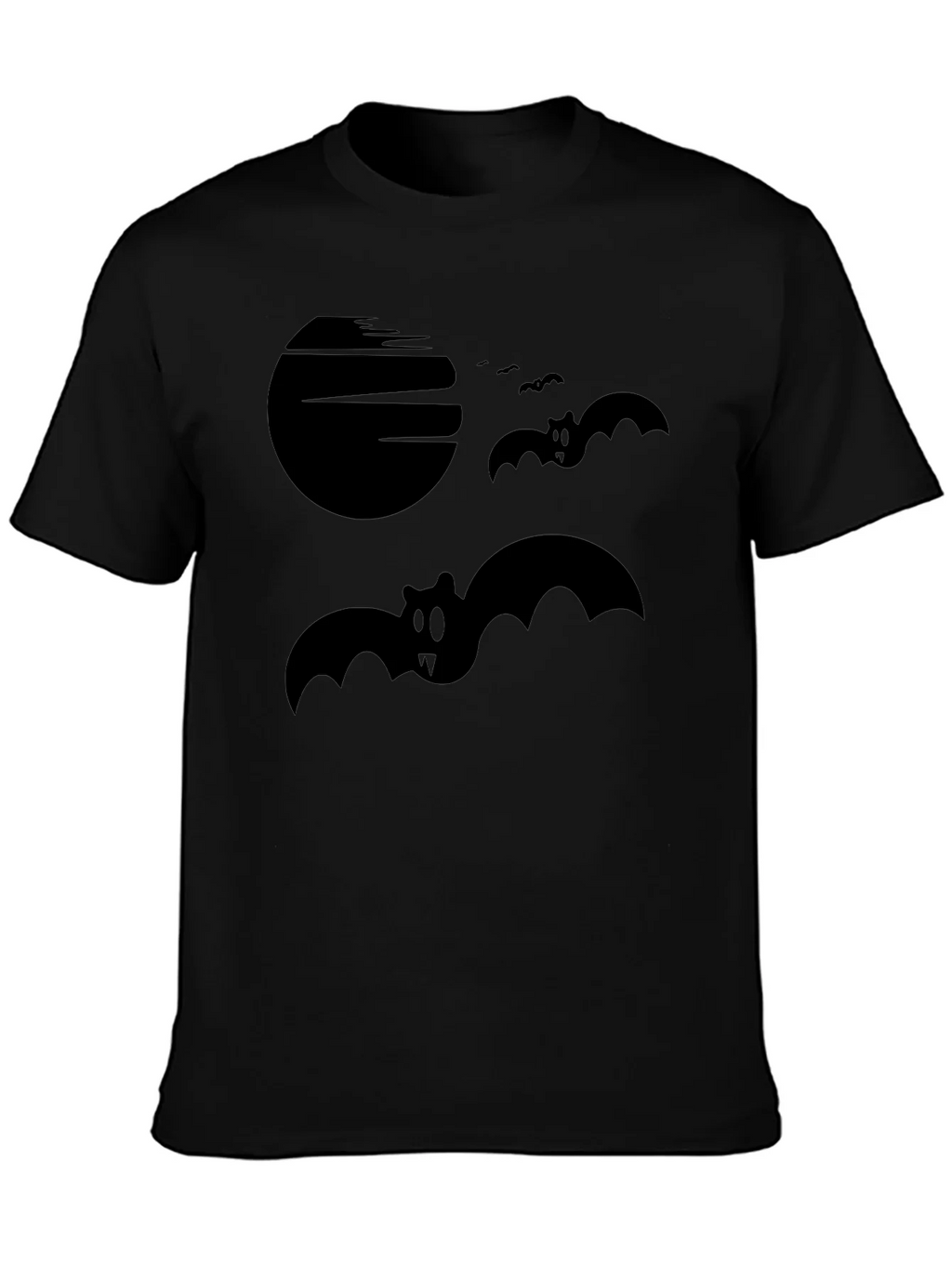 Spooky Bats Graphic Tee - Halloween Style Shirt product image 2