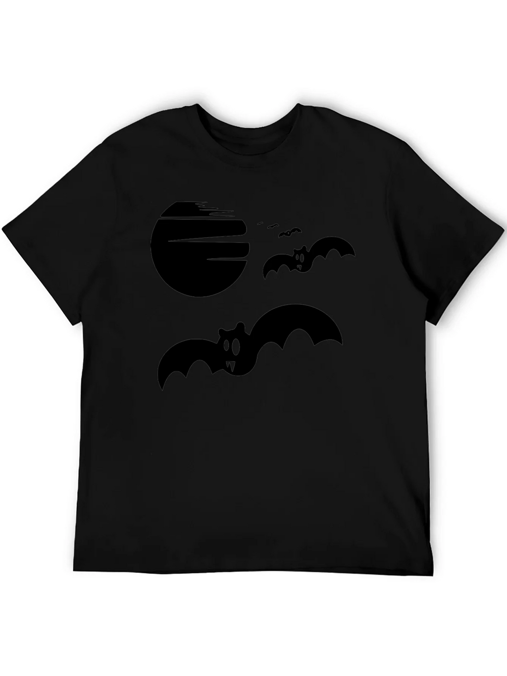 Spooky Bats Graphic Tee - Halloween Style Shirt product image 4
