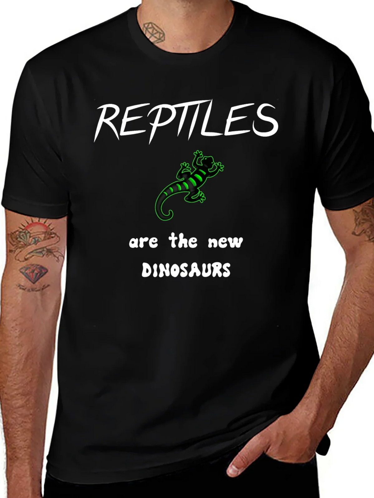 Reptiles are the New Dinosaurs Graphic T-Shirt product image 1