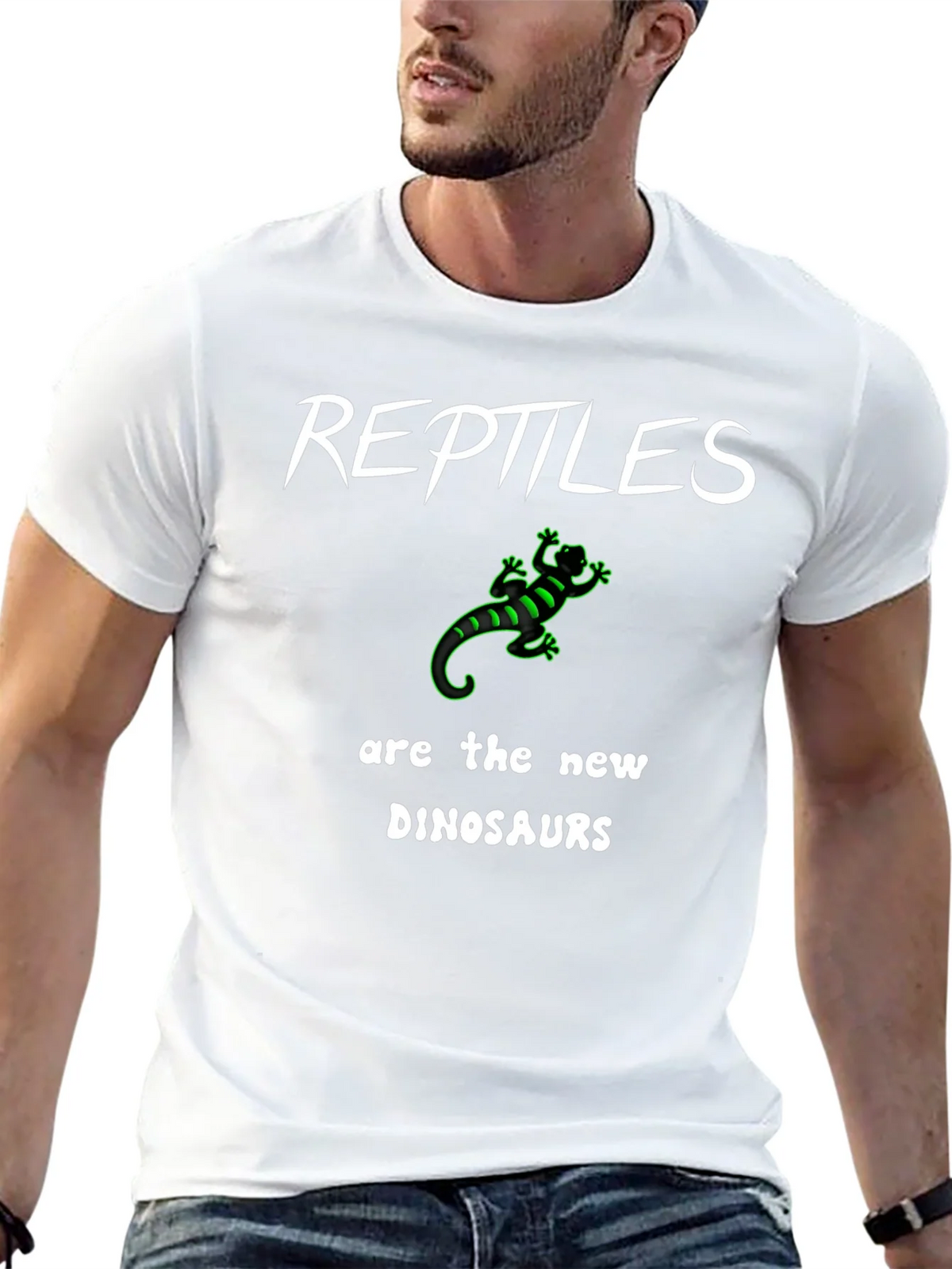 Reptiles are the New Dinosaurs Graphic T-Shirt product image 12