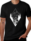 Mountain Bike Adventure Graphic Tee - Black product image 1