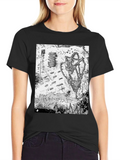 Abstract Graphic Tee - Black Unisex T-Shirt product image 1