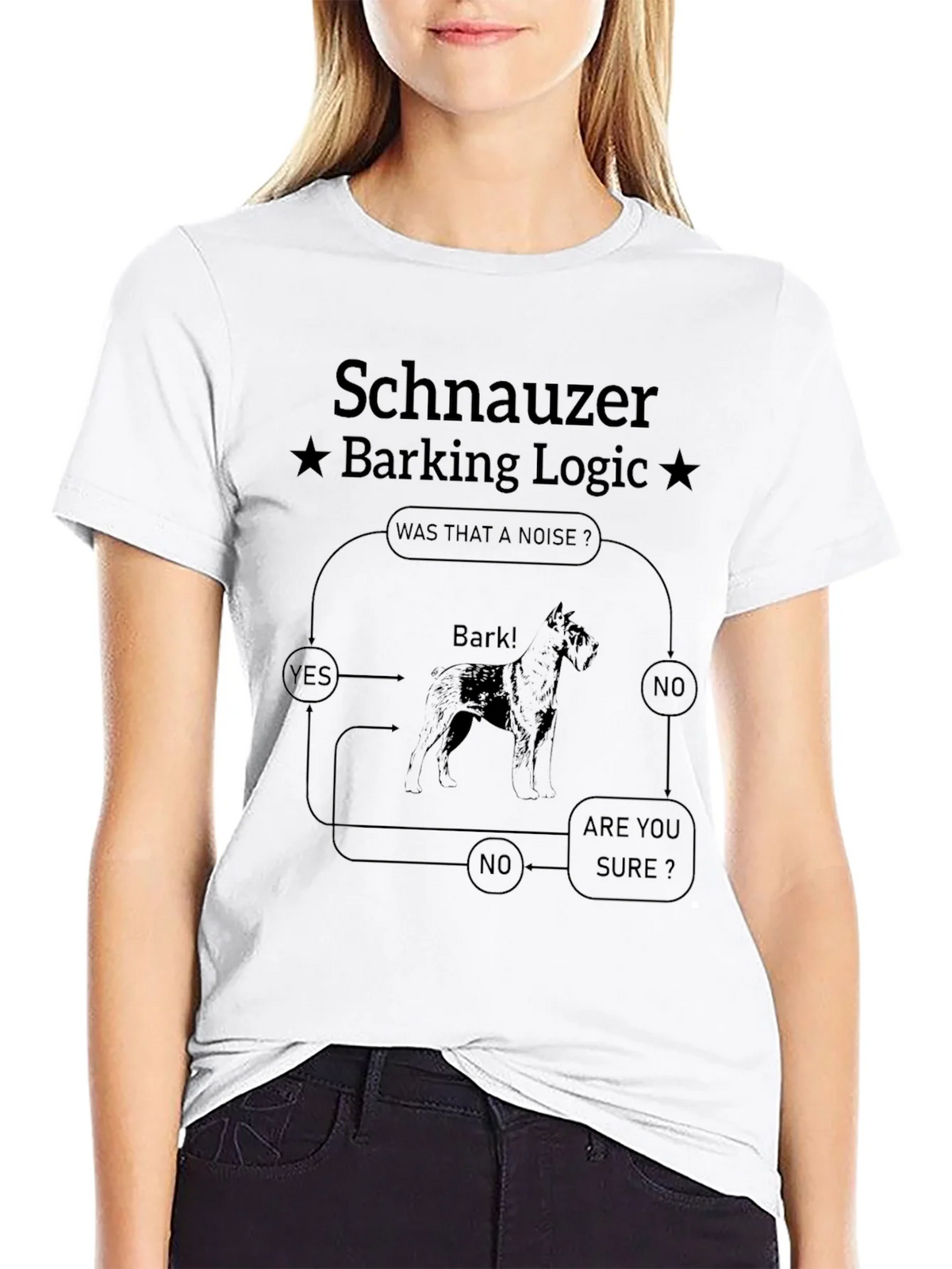 Schnauzer Barking Logic T-Shirt product image 8